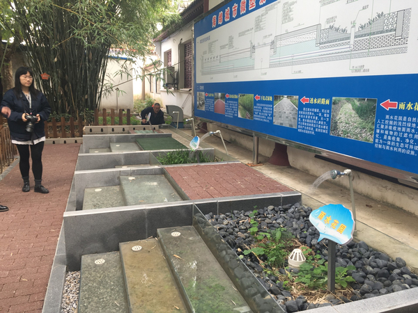 Versuchs- und Demonstrationsanlage in Wuhan (Quelle und Copyright: Kompetenzzentrum Wasser Berlin, Bodo Weigert)